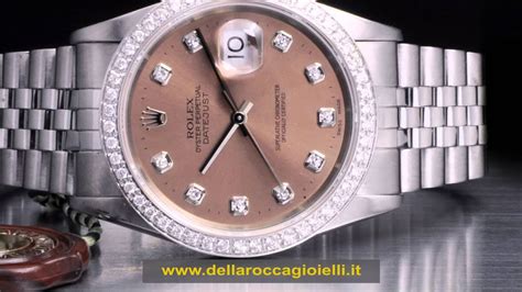 rolex acciaio con brillanti prezzo|Rolex datejust diamanti.